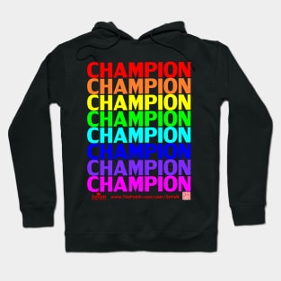 CHAMPION rainbow Hoodie